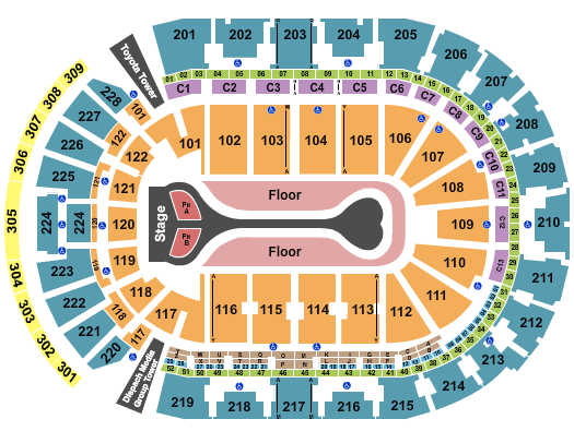 Nationwide Arena Benson Boone Seating Chart